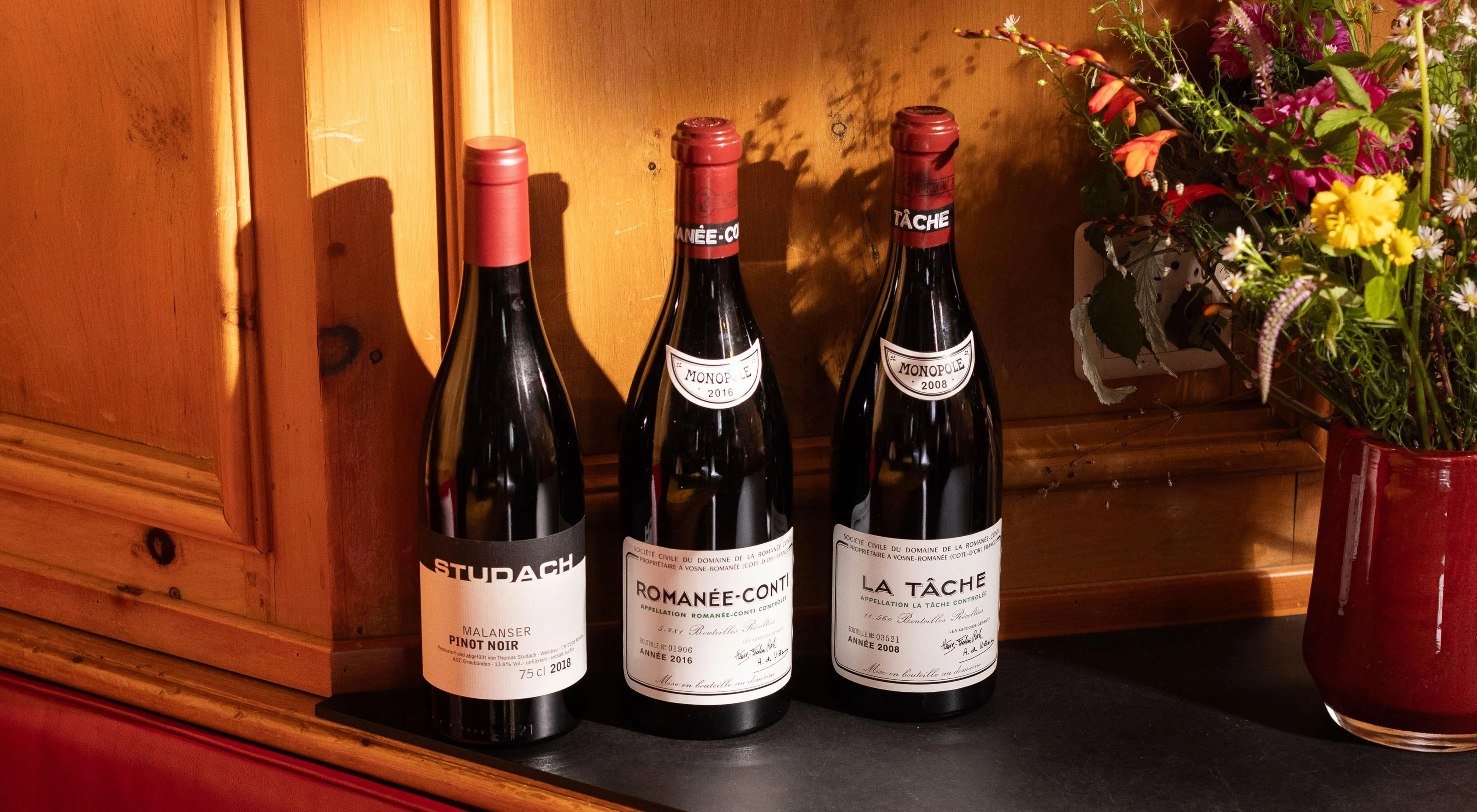 Weinkarte als Mittel der Positionierung